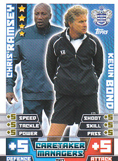 Chris Bond Queens Park Rangers 2014/15 Topps Match Attax Manager #MN13